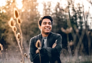 Portrait of James Seven, photographer