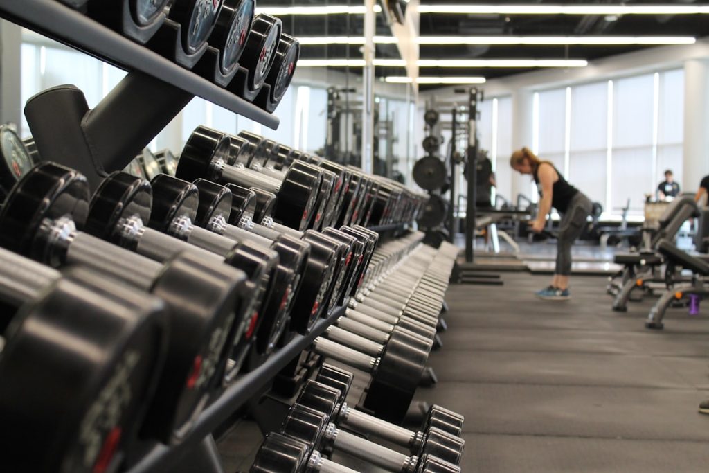 Fitness gym personal trainer landing page website