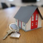 Modern real estate website with clean minimal design