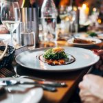 Restaurant food ordering website with vibrant food photography